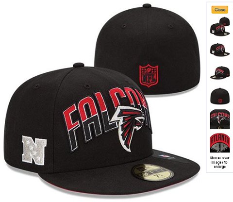 2013 Atlanta Falcons NFL Draft 59FIFTY Fitted Hat 60D05